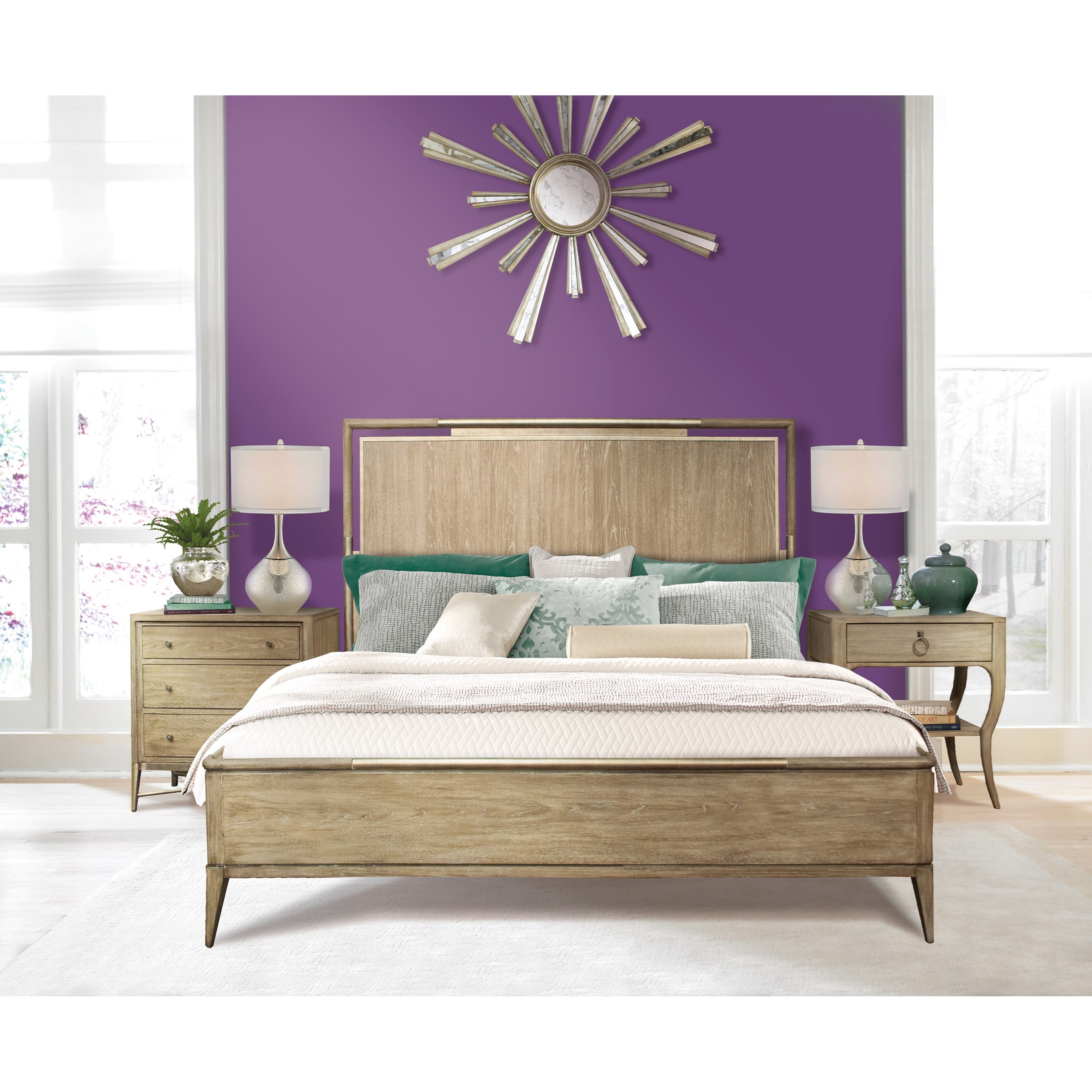 Riverside Furniture Sophie 50368 Accent Nightstand with Ring Pull